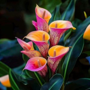 Калла Оникс купить по цене от 450р. в интернет-магазине «Посадика» с доставкой почтой в в Великие Лукие и по всей России – [изображение №1].